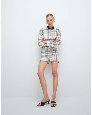 ASOS Tailored Micro Shorts - White