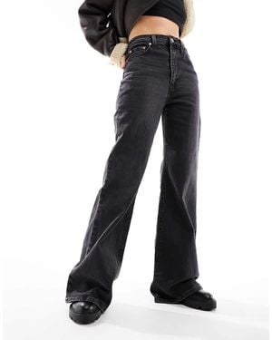 Levi's Ribcage Bells High Rise Flare Jeans - Black