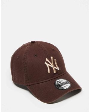 KTZ Ny Yankees 9forty Cap - Brown