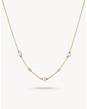 Thomas Sabo Con Perle E Zirconi Bianchi - Neutro
