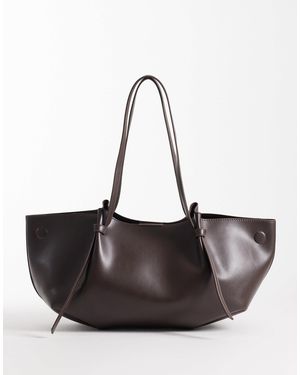 Gina Tricot Long Strap Tote Bag - White