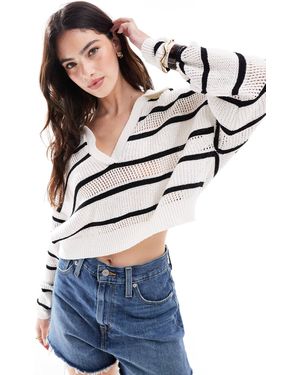 Cotton On Cotton on – fairway – weitmaschiger strickpullover - Blau