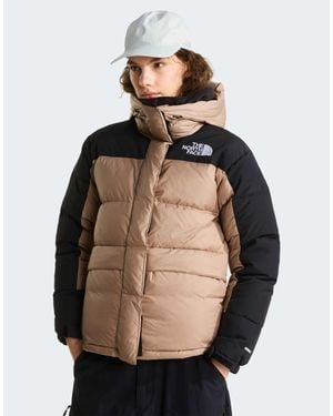 The North Face Himalayan parka en duvet en garnet/tnf black - Noir