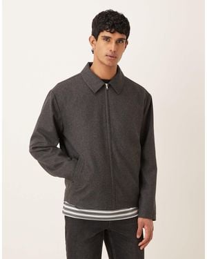 ASOS Harrington Jacket - Gray