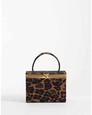 ASOS Mini Vanity Case Clutch Bag - Black