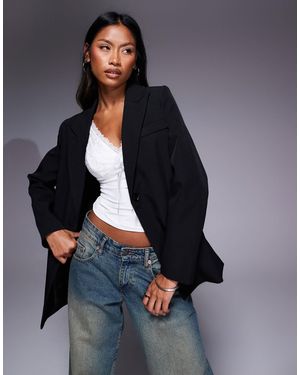 Princess Polly – nessie – eleganter oversize-blazer - Blau