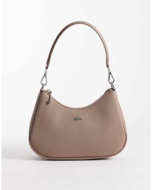 Lacoste Shoulder Bag With Strap - Grey
