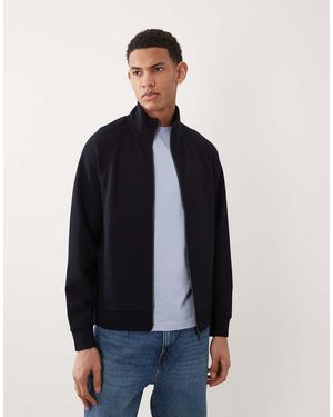 Mango Sweatshirt Met Rits - Blauw