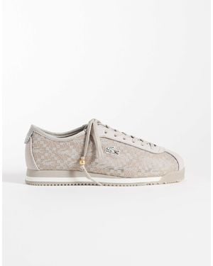 Lacoste Club-low Lace Trainer - White