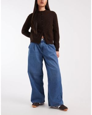 ONLY Livy Wide Leg Jeans - Blue