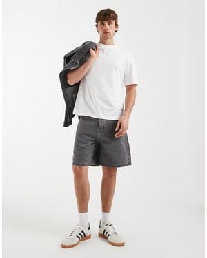 ASOS Circular Design Collection Denim Jorts - White