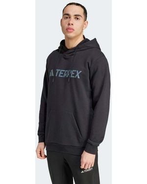adidas Originals Terrex Multi Large Logo Hoodie - Blue