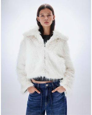 Pull&Bear Jack Van Imitatiebont - Wit