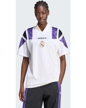 adidas Originals Real madrid eqt maillot - Blanc