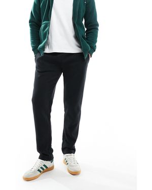 Brave Soul Straight Leg Sweatpants With Drawcord Waist - Black