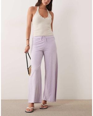 Mango Teen Tie Waist Trouser - Pink