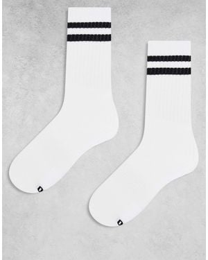 Only & Sons 2 Pack Socks - White