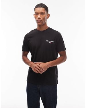 Tommy Hilfiger Classic Linear Back Print T-shirt - Black