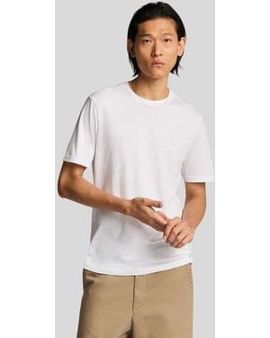 Lyle & Scott Ss T-Shirts Superfine T-Shirt - White