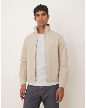 Mango – jacke aus baumwollmix - Natur