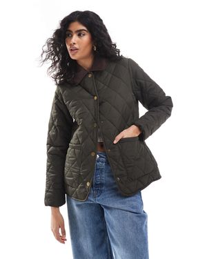 Threadbare Quilted Barn Jacket - Black