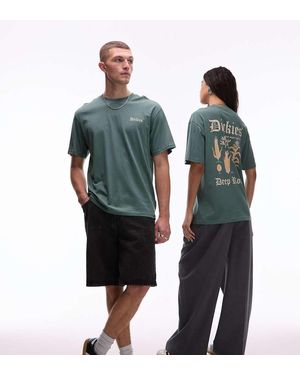 Dickies Deep Rooted Graphic Back Print T-shirt - Green