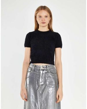 Glamorous Cropped Jumper - Black