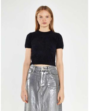 Glamorous Cropped Jumper - Black