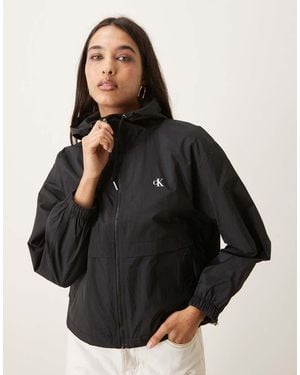 Calvin Klein Essential Windbreaker - Black