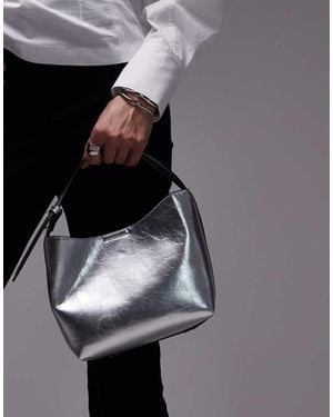TOPSHOP Gabby Box Grab Bag - Grey