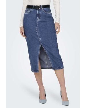 ONLY Denim Skirt - Blue