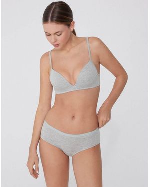 Tezenis Cotton French Knickers - White