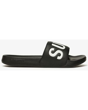 Superdry Core - claquettes - Noir