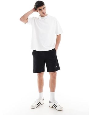 Pull&Bear Stwd Jersey Shorts - White
