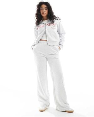 Cotton On Cotton On Lightweight Fleece Straight Leg Sweatpant - White