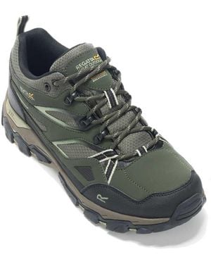 Regatta Holcombe Iii Low Waterproof Walking Shoes - Green