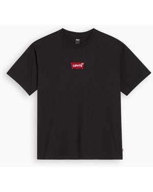 Levi's Central Batwing Badge Logo Vintage Fit T-shirt - Black