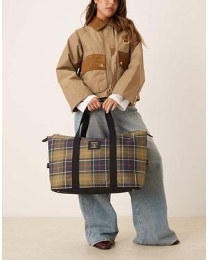 Barbour Torridon Tartan Carry-all Bag - Multicolour