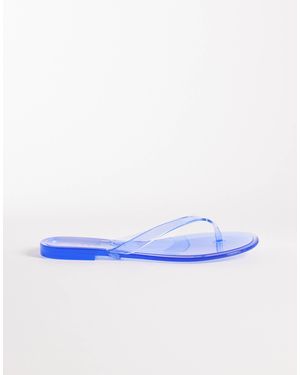SEQWL Jelly Flip Flops - Blue
