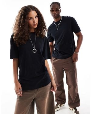 Collusion Unisex T-shirt - Black