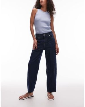 & Other Stories Jeans Slim A Cilindro Lavaggio Scuro - Blu