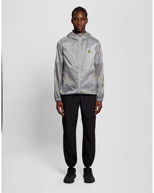 Lyle & Scott Light Jackets Sleeve Branded Jacket - Grey