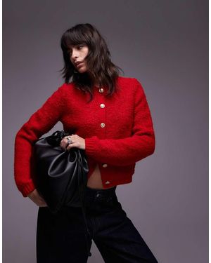 Mango Cardigan - Rosso