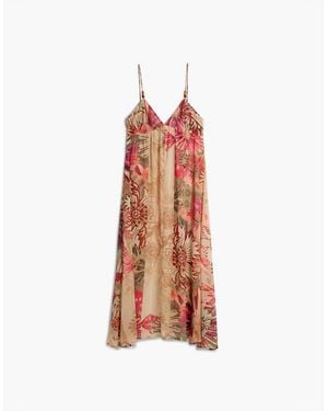 Desigual Printed Maxi Dress - White