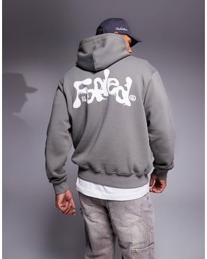 Faded Store – kapuzenpullover - Grau