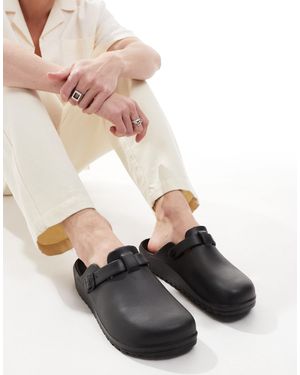 ASOS – clog-mules-sandalen - Schwarz