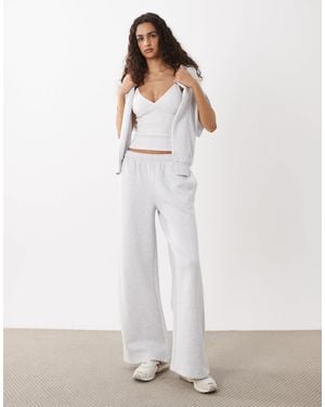 Cotton On – weite jogginghose - Weiß