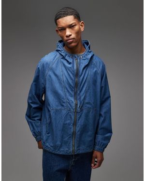 Tommy Hilfiger Ripstop Zip Through Jacket - Blue