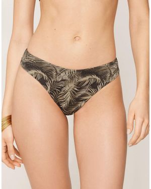 Tezenis Brazilian Briefs High-Cut Golden Tropics - Multicolour