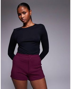 ASOS Hot Pants Bordeaux - Viola
